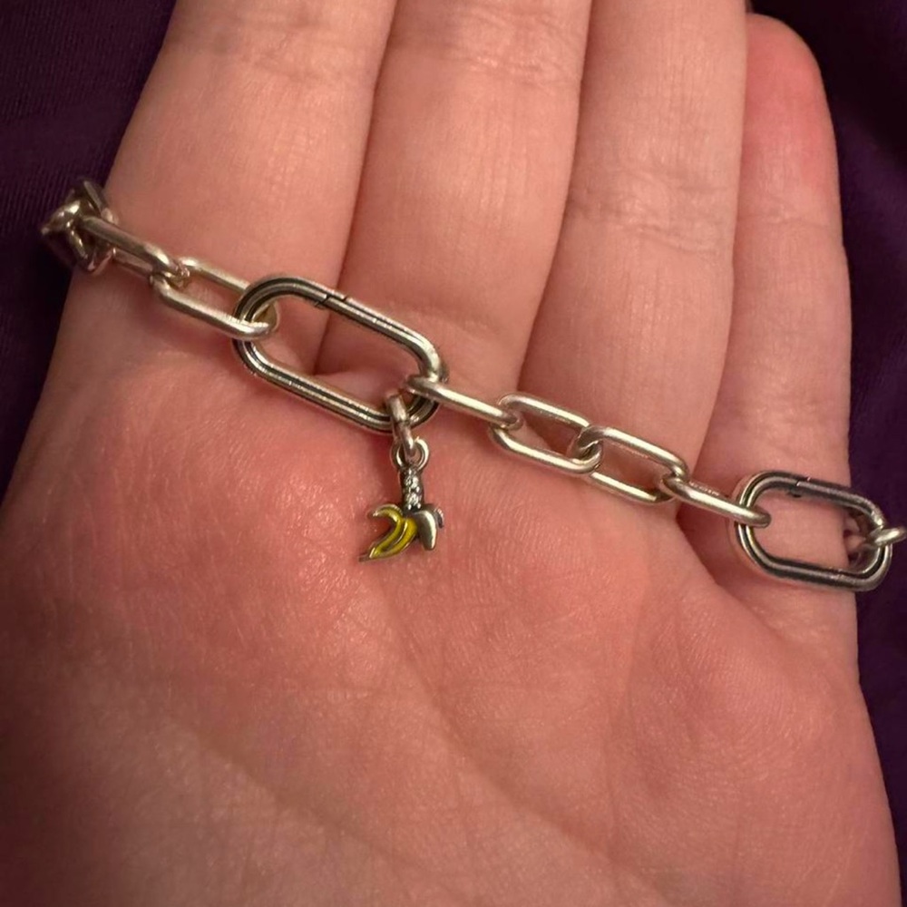 Pandora me size 2 with banana charm